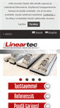 Mobile Screenshot of lineartec.fi